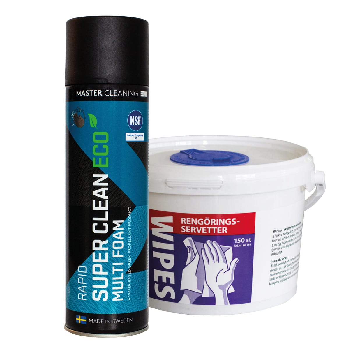 foam_wipes Superclean Eco Multifoam + Wipes - Bild 1